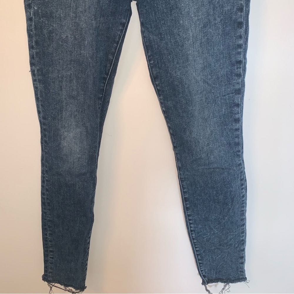 Frame Denim Le High Skinny Dark Blue Jeans 27 - Picture 7 of 8